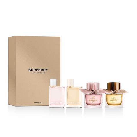 burberry trio set|Burberry mini perfume macy's.